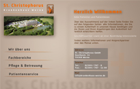 Webseite St. Christophorus Krankenhaus
